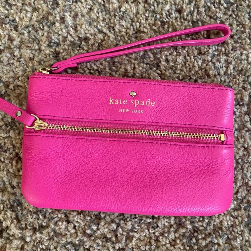 Kate spade wristlet wallet